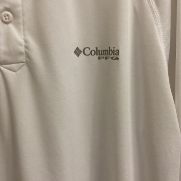 PFG Columbia Long Sleeve White Dye Fit!! Not included in the 3 for $ 25. - Picture 3 of 5